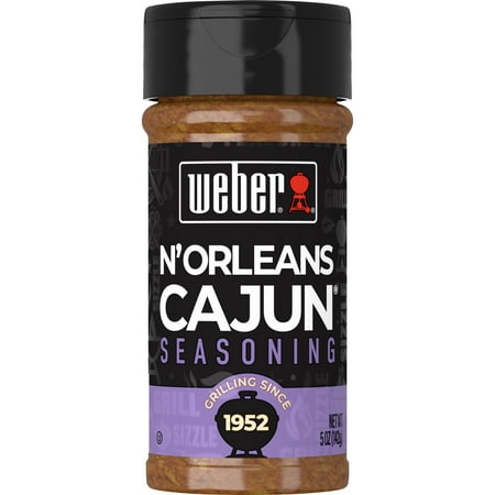 Weber N'Orleans Cajun Seasoning, Gluten Free, 5 oz