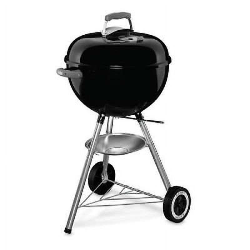 WEBER 18 In. Original Kettle Charcoal Grill In Black - image 1 of 3