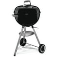 thumbnail image 1 of Weber Original Charcoal Grill, 18" Kettle Grill with Lid and Wheels, Black, 1 of 12