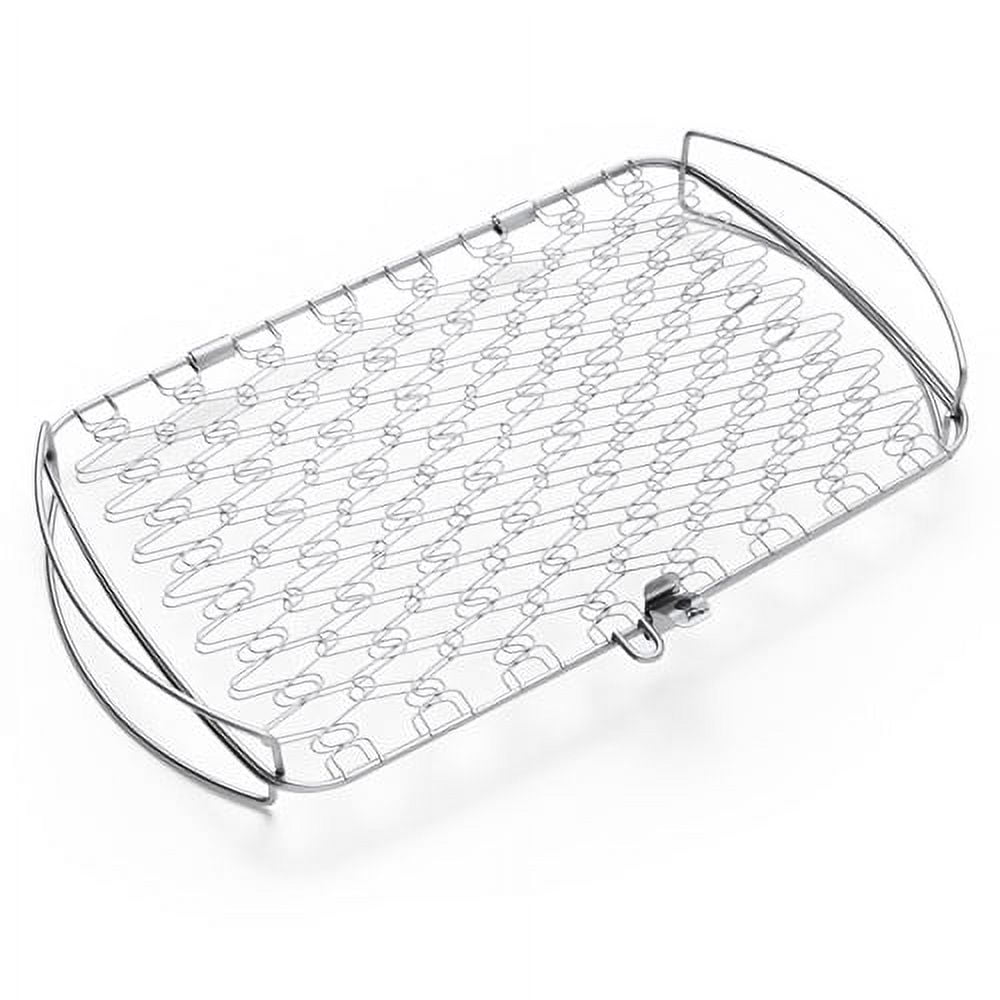 Large Stainless Steel Flexible Wire Fish Grill Basket