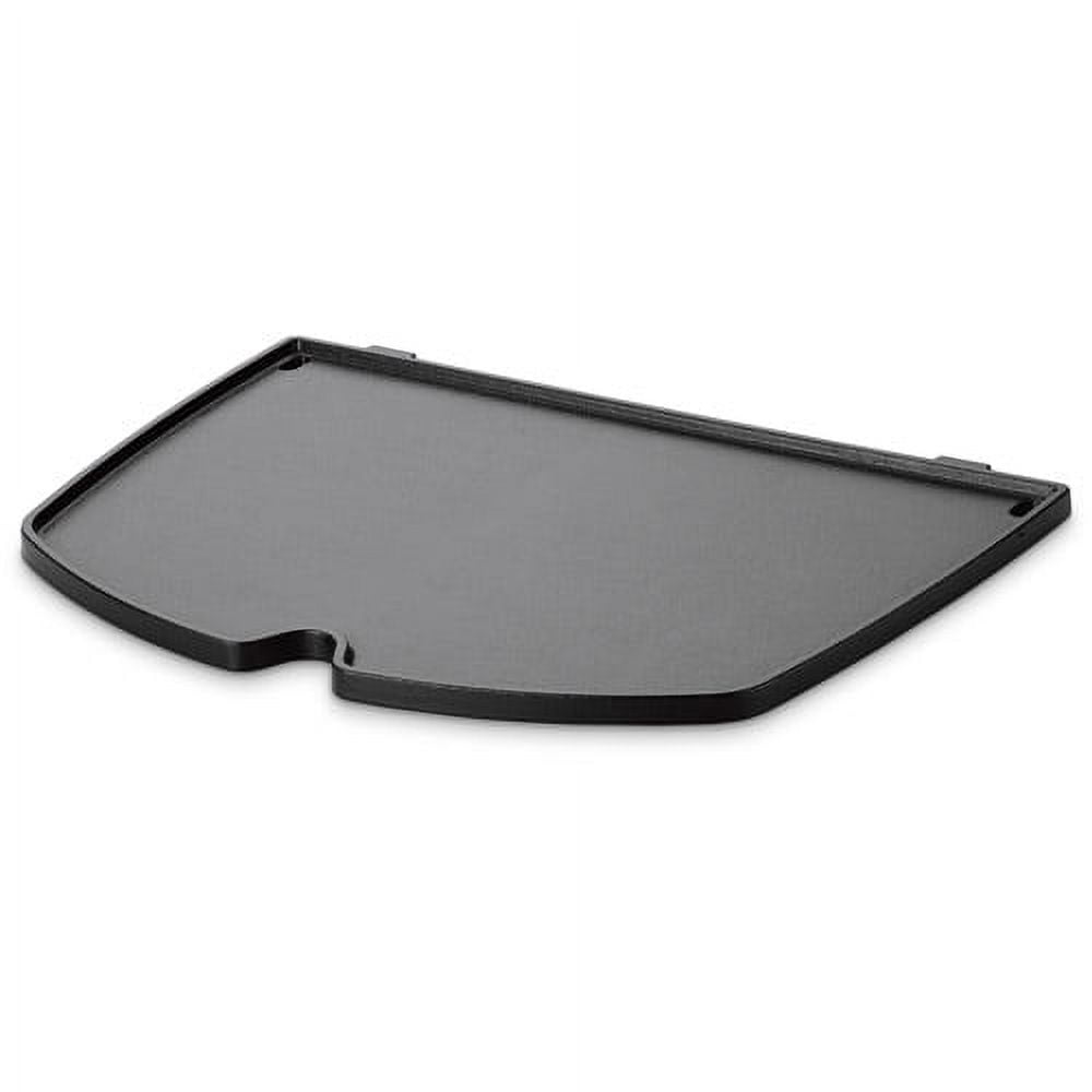 Black Porcelain-Coated Steel Grill Top Griddle for BBQ