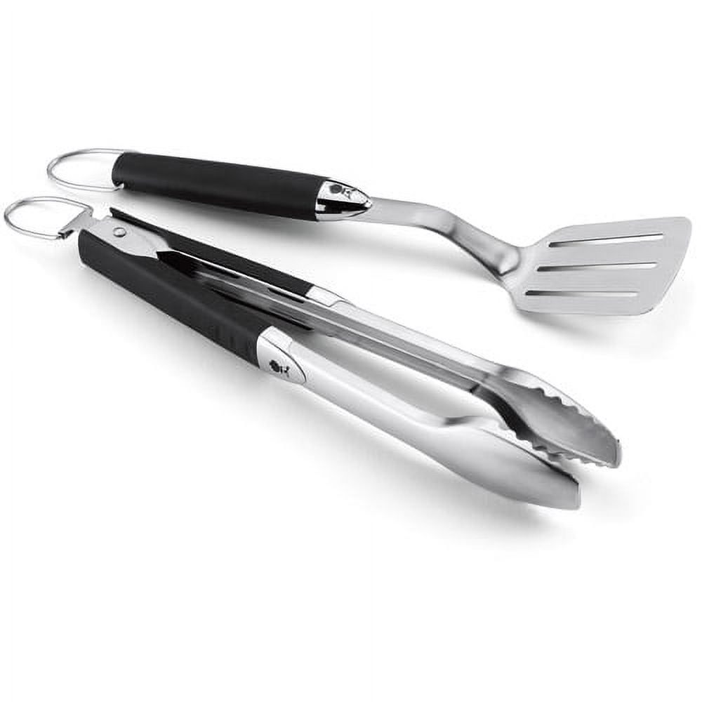 Weber Original Portable 2-Piece Stainless Steel Tool Set
