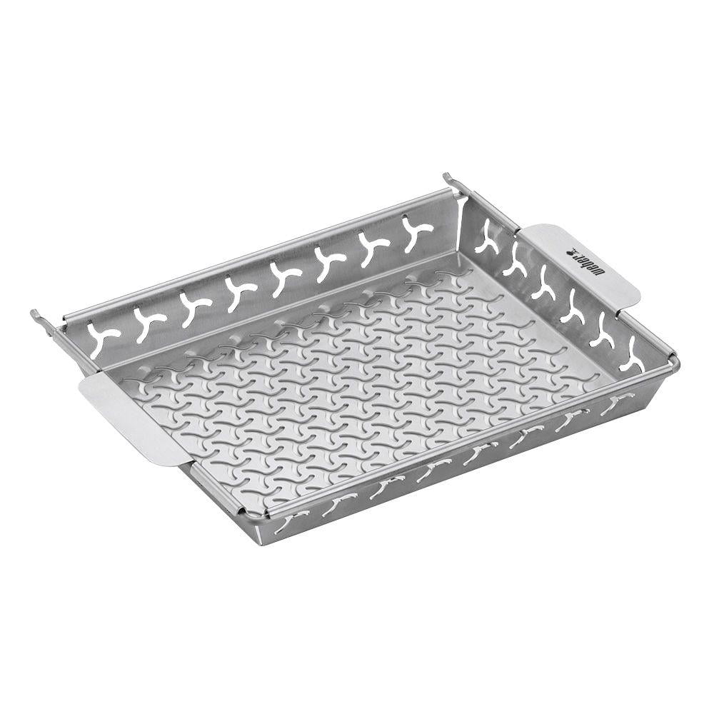 Weber Original Stainless Steel Vegetable Basket and Frame