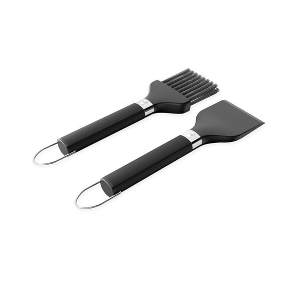 Weber Pellet Grill Scraper And Brush Set 2 Pieces