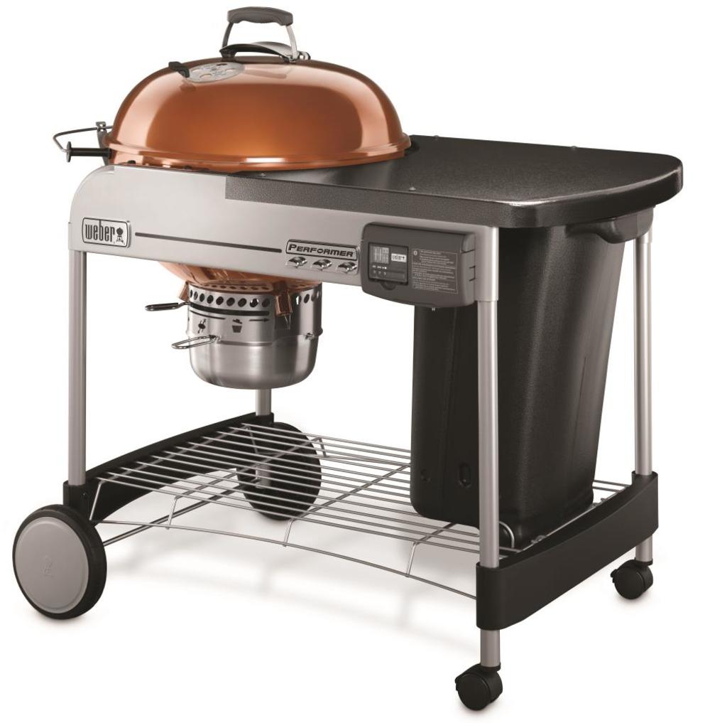Weber Performer Premium 22" Copper Charcoal Grill - image 1 of 2