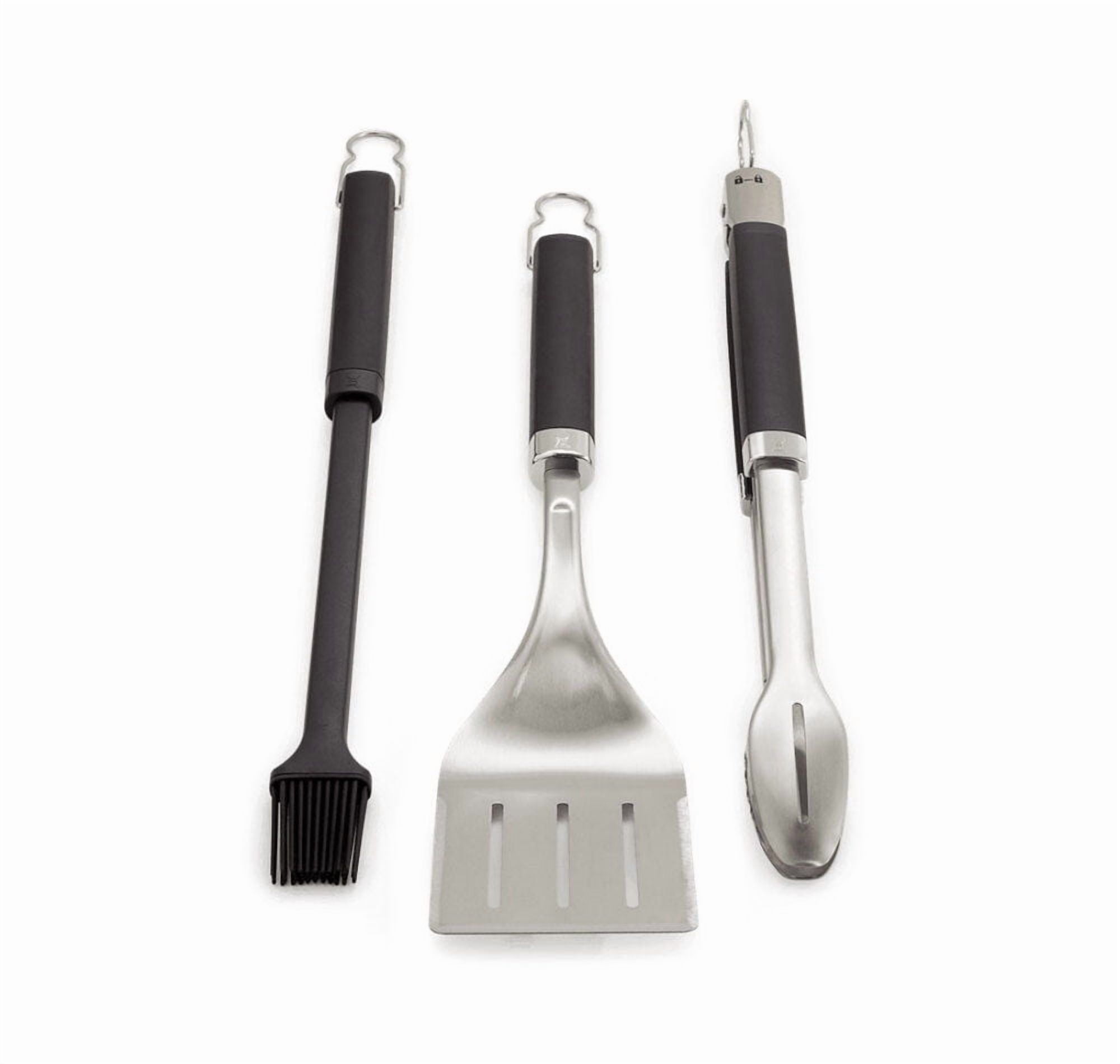 Weber 6772 Precision 3-Pc. Grilling Utensils Accessory Kit