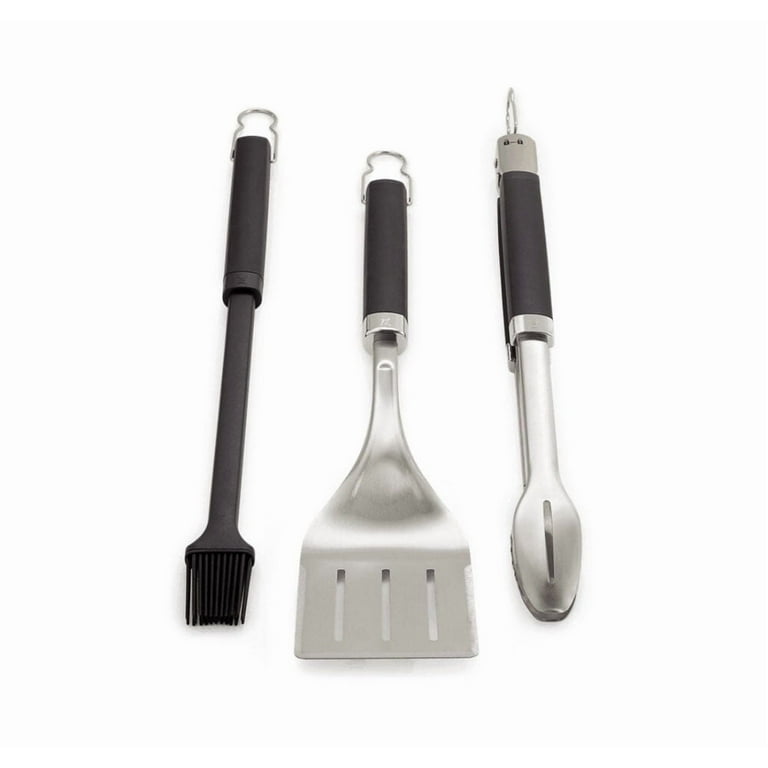 WEBER ウェーバー 3ピースステンレスツール WEBER ウェーバー 3ピースステンレスツール Amazon.com : Weber