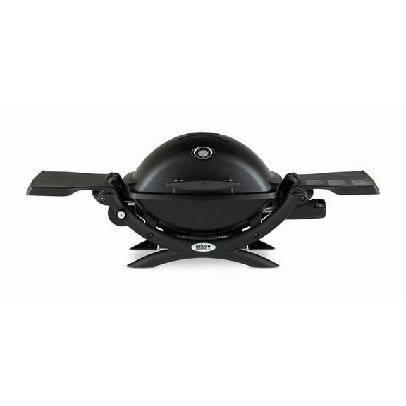 Weber Q 1200 1-Burner Propane Gas Grill, Black