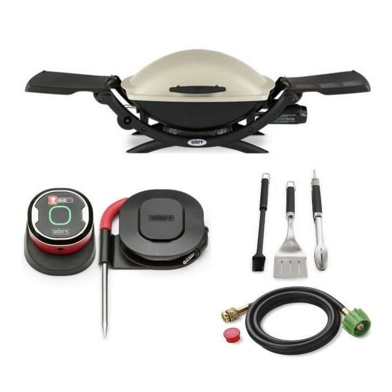 新品未開封 weber Q2000 Weber Q 2000 Portable Liquid Propane Gas Grill (Titanium
