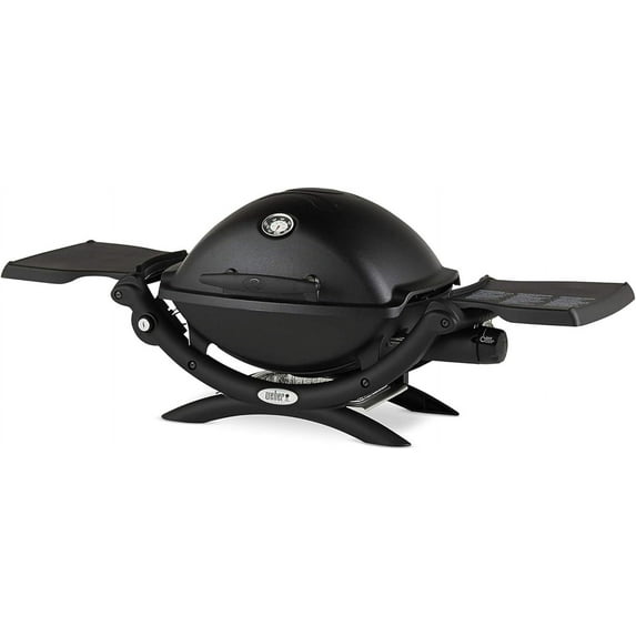 Weber Q1200 Liquid Propane Grill, Black