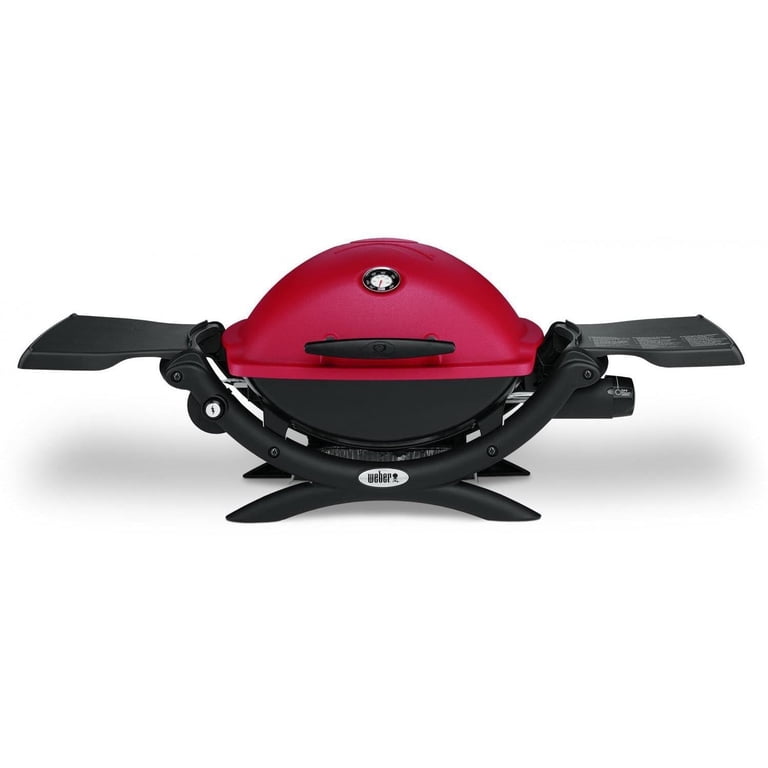 Weber Q-1200 Portable BBQ Liquid Propane Grill - Walmart.com