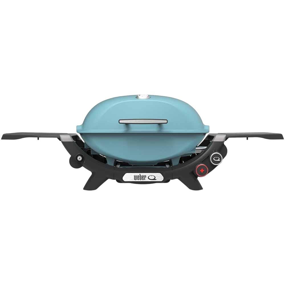 新品 Weber Q 100 ガスグリル Weber Q 1000 1-Burner Portable Propane Gas Grill in Titanium