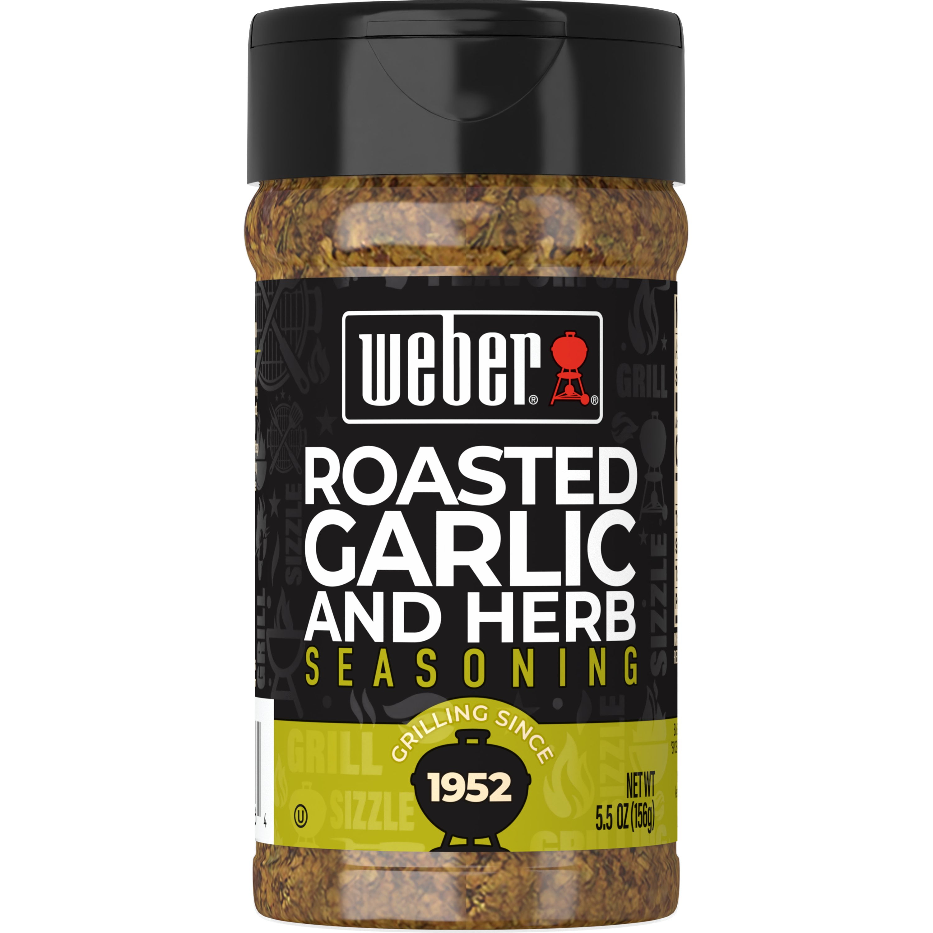 Weber Roasted Garlic and Herb Seasoning 5.5 oz Kosher Spices for