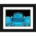 thumbnail image 1 of Weber, Roland 24x17 Black Ornate Wood Framed with Double Matting Museum Art Print Titled - The Blue Cord, 1 of 4