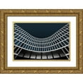 thumbnail image 1 of Weber, Roland 24x17 Gold Ornate Wood Framed with Double Matting Museum Art Print Titled - The Round, 1 of 4