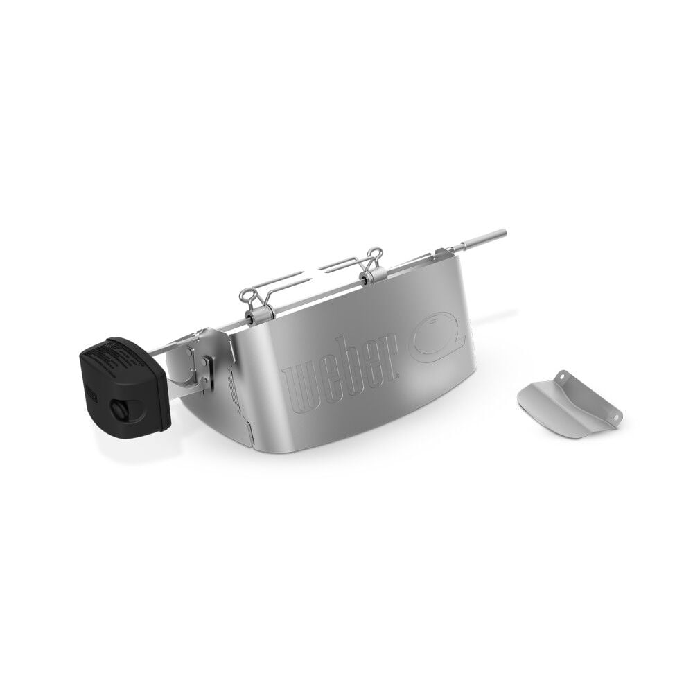 Stainless Steel Electric Rotisserie for 23" Gas Grills