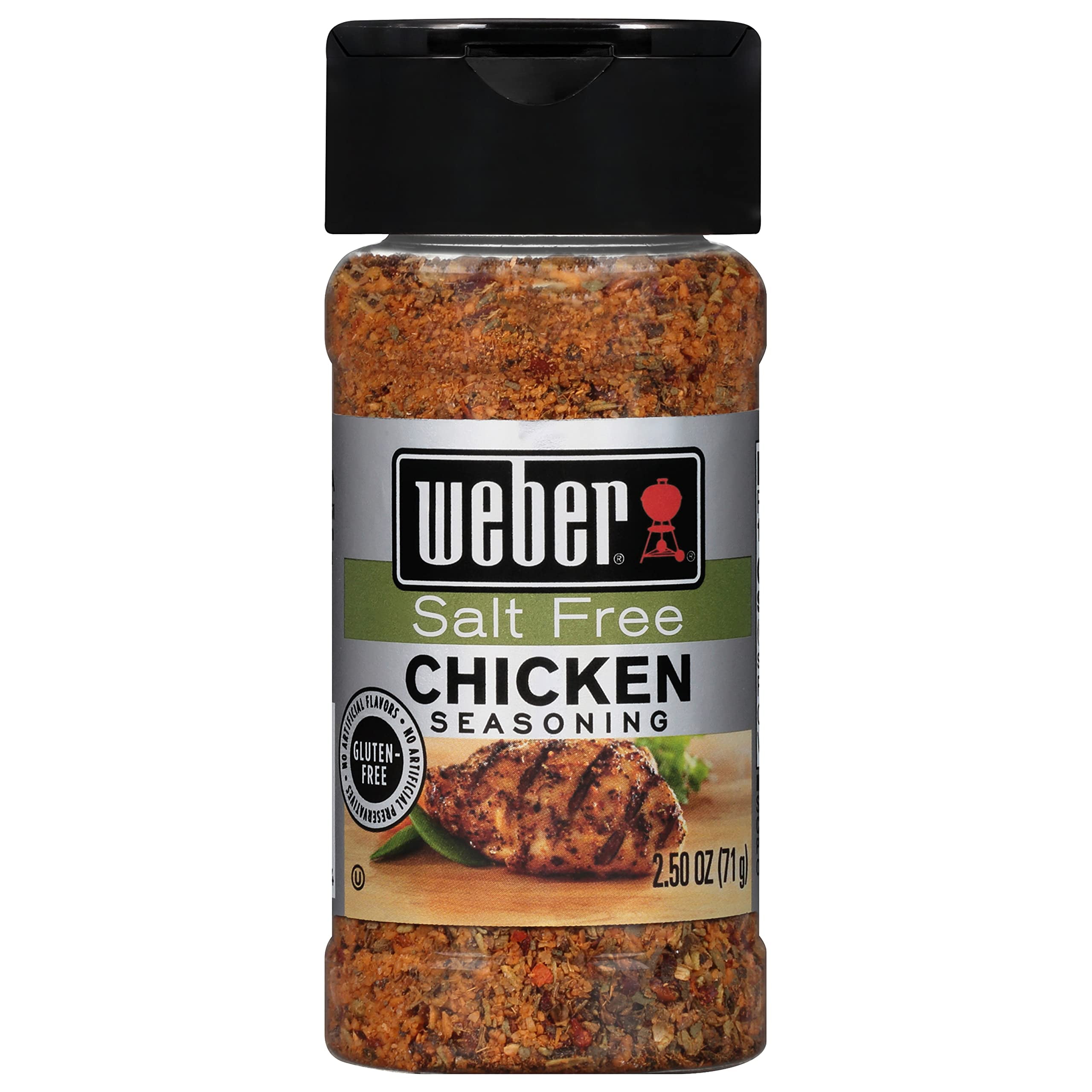 Weber UM1&nbsp;Salt Free Chicken Seasoning, 2.50 Ounce Shaker