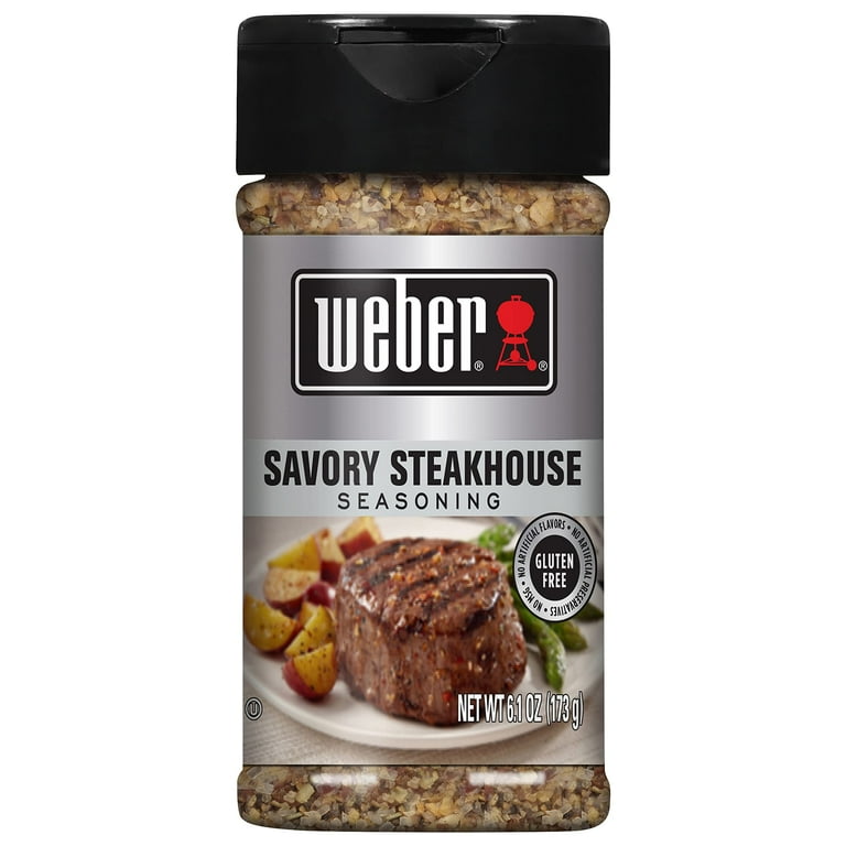 Weber Savory Steakhouse Seasoning Weber Steak Rub Weber Savory