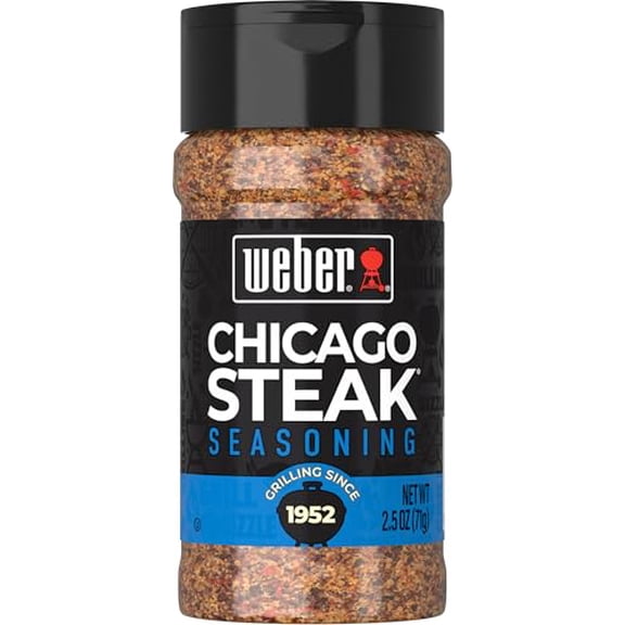 Weber - Seasoning Chicago Steak - 2.5 Oz, Case of 6