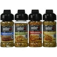 thumbnail image 1 of Weber Seasoning Variety 4 Flavor Pack 2.5-2.75 Ounce (Chicago Steak, Roasted Garlic And Herb, Kick,N Chicken, Beer Can Chicken), 1 of 2