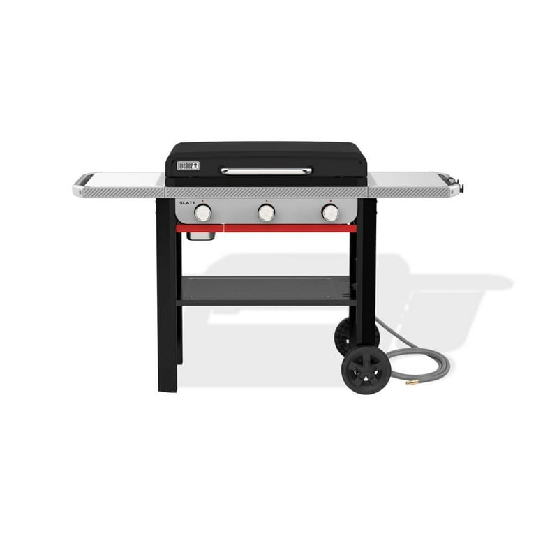 Weber Slate 28 Inch 3 Burners Natural Gas Rust-Resistant Griddle