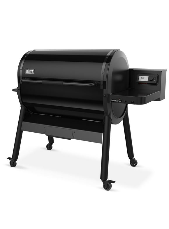 Weber SmokeFire EPX6 STEALTH Edition 36-Inch Wi-Fi Enabled Wood Fired Pellet Grill - 23611501