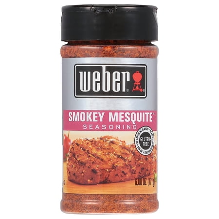 Weber Smokey Mesquite Seasoning, 6 oz  pack of 4