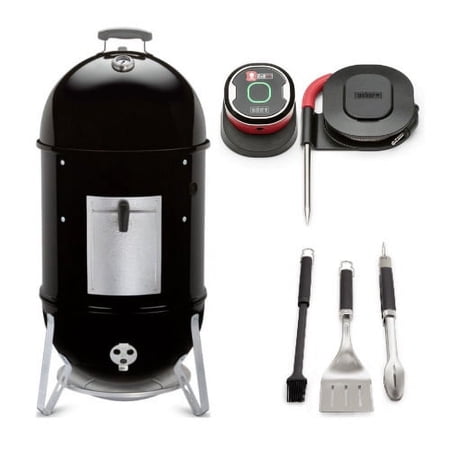 Weber Smokey Mountain Cooker 18-Inch Smoker All-in-One Bundle