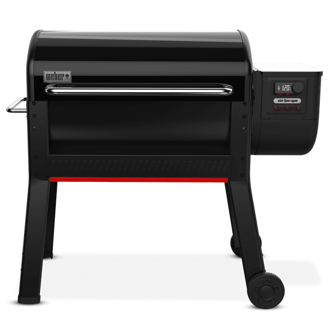 Web R Weber Smoque XL Pellet Grill, 34 Inch Wood Fired Pellet Smoker with ...