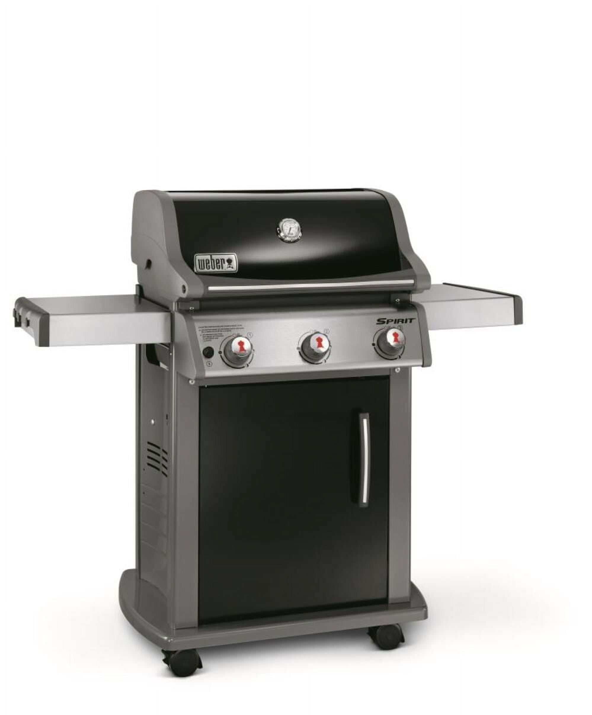 Weber Spirit E-310 Liquid Propane Gas Grill, 3-Burner, with Side