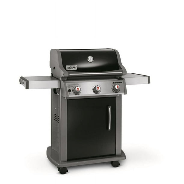 Weber Spirit E-310 Liquid Propane Gas Grill, 3-Burner, with Side