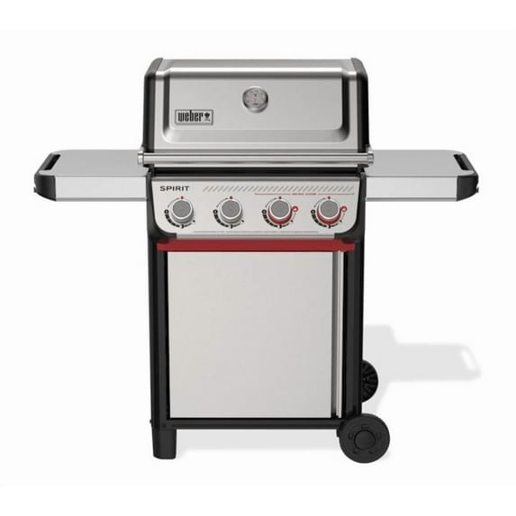 Weber Spirit S-425 4 Burner Liquid Propane Gas Grill, Stainless Steel