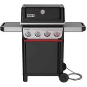 Weber Spirit Gas Grill, E-425 4 Burner Natural Gas Grill with Wheels, Black