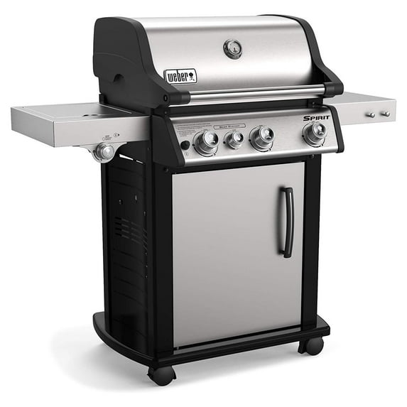 Weber Spirit SP-335 Stainless Steel 3 Burner Liquid Propane Gas Grill