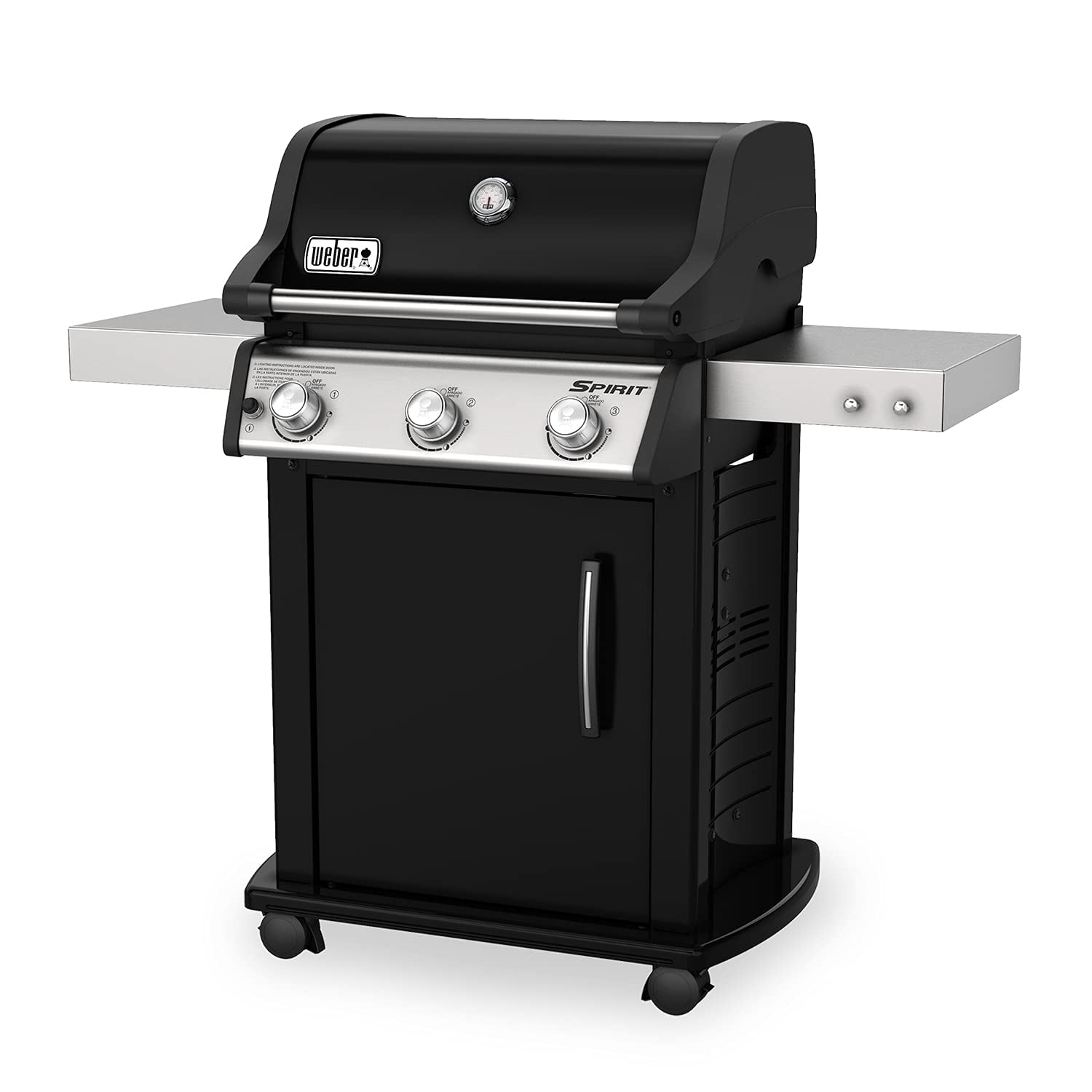 grandma ウェーバーWeber Spirit E-315 スピリット Weber Spirit Series Spirit E-315 Gas Grill Black - Cooking