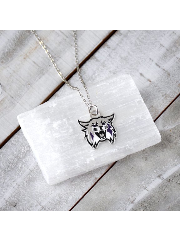 Fan Frenzy Gifts Weber State Wildcats Officially Licensed Wildcat Fan Women's Necklace with Pendent