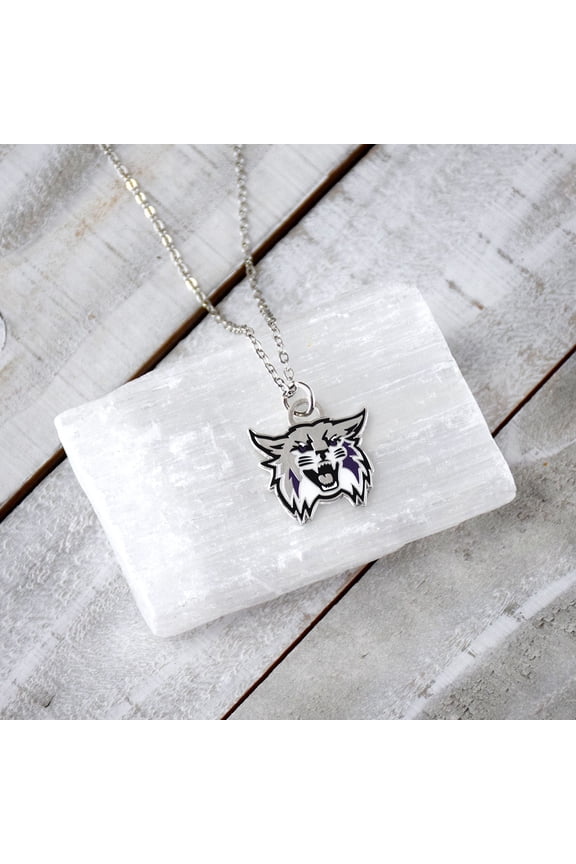 Fan Frenzy Gifts Weber State Wildcats Officially Licensed Wildcat Fan Women's Necklace with Pendent