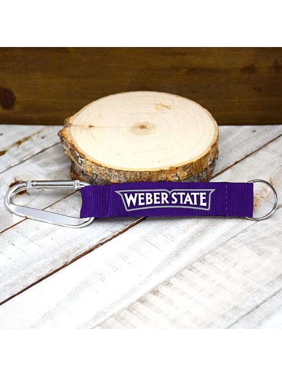 Weber St. Wildcats Lanyard Key Tag