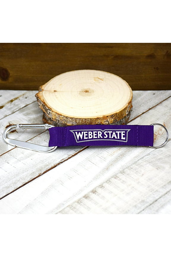 Weber St. Wildcats Lanyard Key Tag