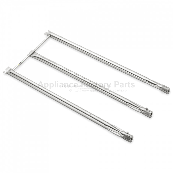 Weber Burner Tube Set Fits Genesis 1000-5500, Platinum & Gold Stainless Steel