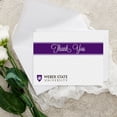 thumbnail image 1 of Fan Frenzy Gifts Weber State Wildcats Officially Licensed Cursive Thank You Card 10-pack, 1 of 3