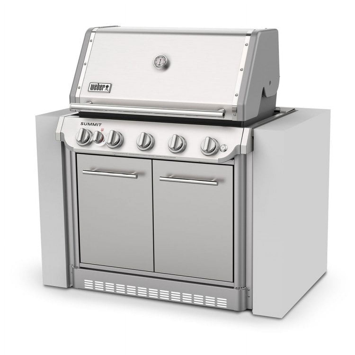 Weber Summit GC38 S Grill Center 5 Burner Stainless Steel Natural Gas Grill