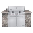 thumbnail image 1 of Summit S-660 Gas Grill Stainless Steel NG Built-In, 1 of 6