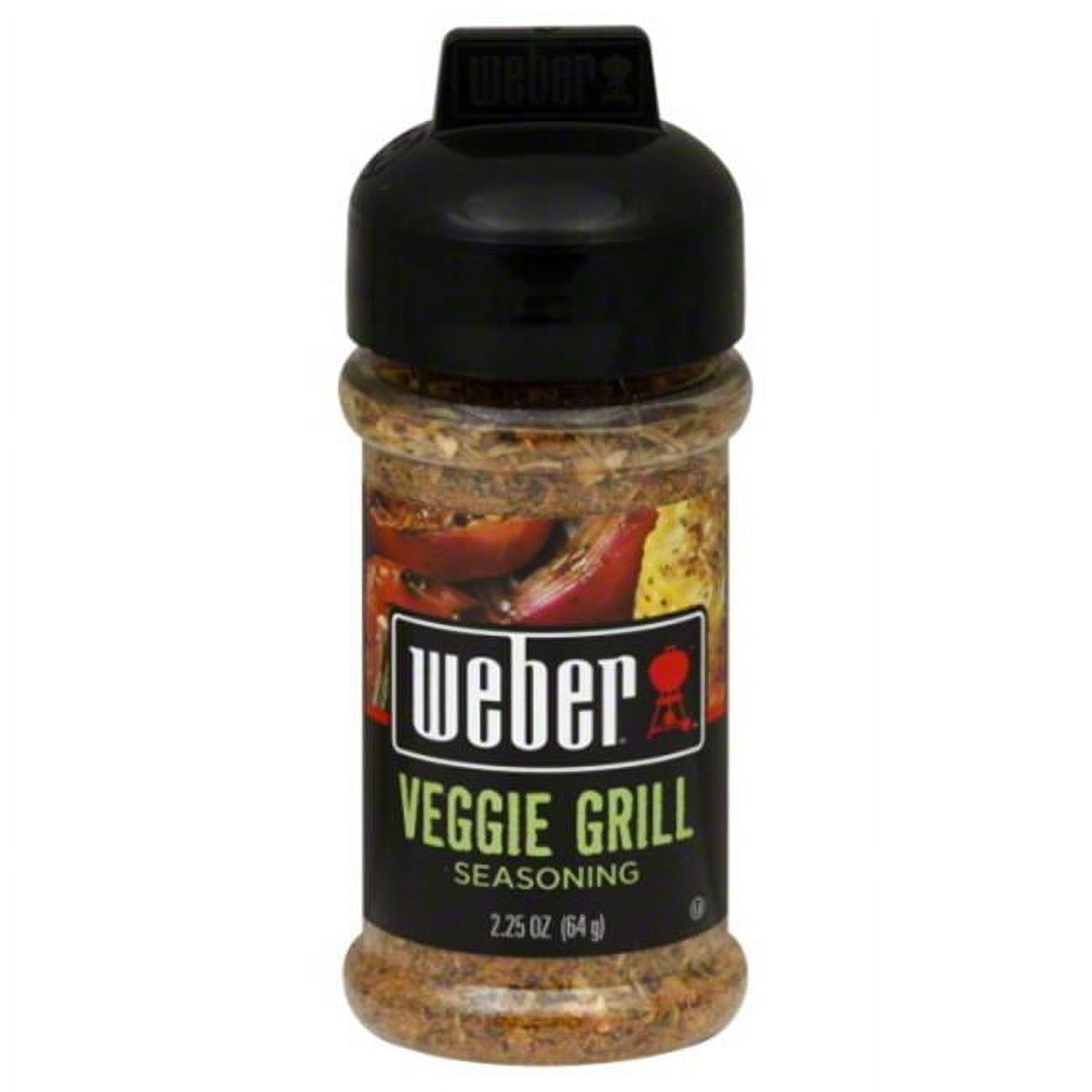 Weber Veggie Grill Seasoning, 2.25 Oz (Pack of 6)