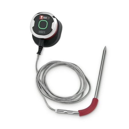 Weber iGrill Classic 7202 Residential LED, Instant Read, Meat Food Thermometer Probe with Meat probe