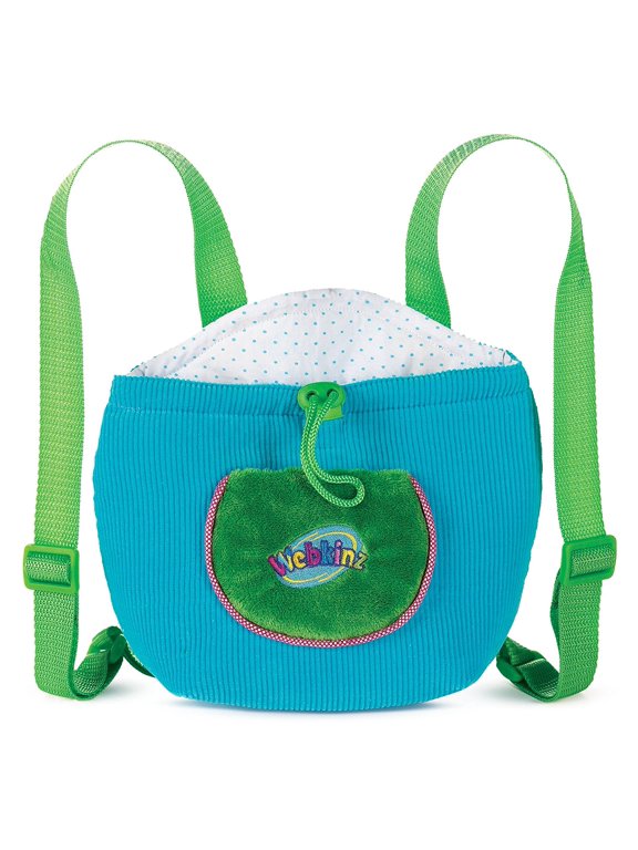 Webkinz Blue & Green Corduroy Knapsack