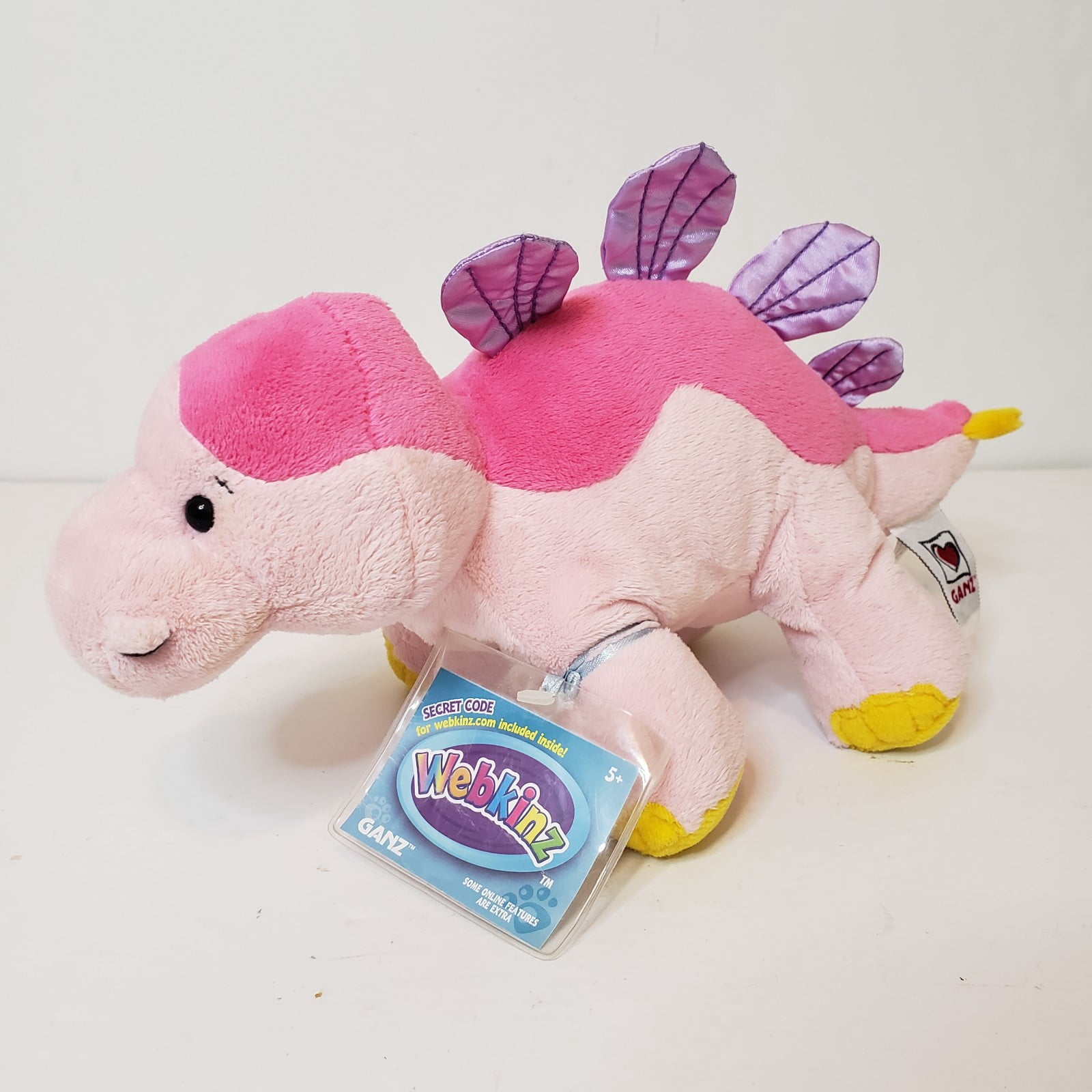 Webkinz - Bubblegumasaurus Dinosaur (12