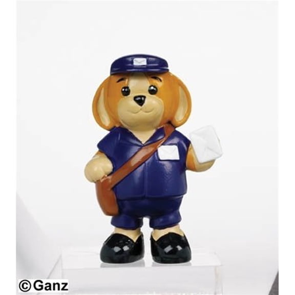 Webkinz Cocker Spaniel Kinzpost Carrier Figurine
