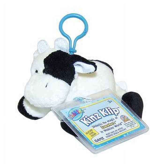 Webkinz-Kinz-Klip-Cow-Plush-