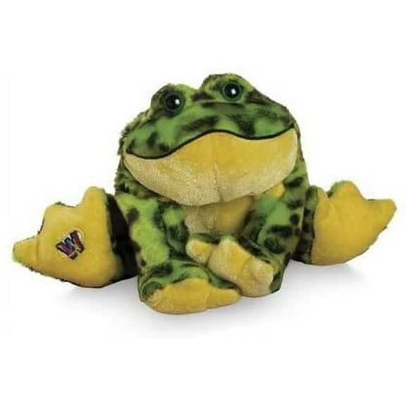 Webkinz Lil'Kinz - Bullfrog Plush Green & Yellow Frog (No Webkinz Code) 6" Plush